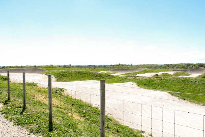 slide06 View across Broomfield BMX Track showing the humps.